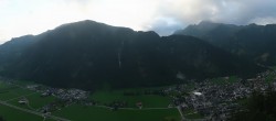Archiv Foto Webcam Mayrhofen im Zillertal: Blick vom Gasthof Zimmereben 06:00