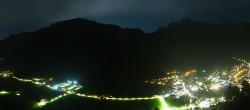 Archiv Foto Webcam Mayrhofen im Zillertal: Blick vom Gasthof Zimmereben 01:00