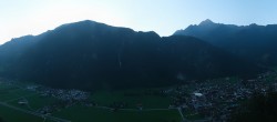 Archiv Foto Webcam Mayrhofen im Zillertal: Blick vom Gasthof Zimmereben 00:00