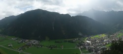 Archiv Foto Webcam Mayrhofen im Zillertal: Blick vom Gasthof Zimmereben 09:00