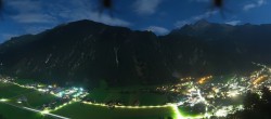Archiv Foto Webcam Mayrhofen im Zillertal: Blick vom Gasthof Zimmereben 01:00