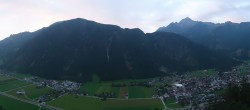 Archiv Foto Webcam Mayrhofen im Zillertal: Blick vom Gasthof Zimmereben 03:00