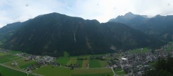 Archiv Foto Webcam Mayrhofen im Zillertal: Blick vom Gasthof Zimmereben 09:00