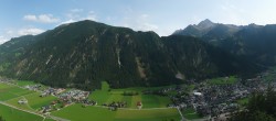 Archiv Foto Webcam Mayrhofen im Zillertal: Blick vom Gasthof Zimmereben 13:00