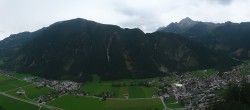 Archiv Foto Webcam Mayrhofen im Zillertal: Blick vom Gasthof Zimmereben 17:00