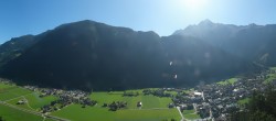 Archiv Foto Webcam Mayrhofen im Zillertal: Blick vom Gasthof Zimmereben 09:00