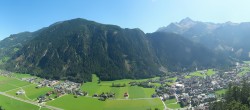 Archiv Foto Webcam Mayrhofen im Zillertal: Blick vom Gasthof Zimmereben 11:00