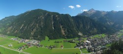 Archiv Foto Webcam Mayrhofen im Zillertal: Blick vom Gasthof Zimmereben 13:00