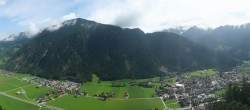 Archiv Foto Webcam Mayrhofen im Zillertal: Blick vom Gasthof Zimmereben 11:00
