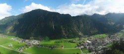 Archiv Foto Webcam Mayrhofen im Zillertal: Blick vom Gasthof Zimmereben 13:00