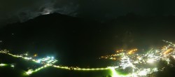 Archiv Foto Webcam Mayrhofen im Zillertal: Blick vom Gasthof Zimmereben 03:00