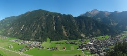 Archived image Webcam Mayrhofen im Zillertal: Zimmereben 13:00