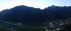 Archiv Foto Webcam Mayrhofen im Zillertal: Blick vom Gasthof Zimmereben 05:00