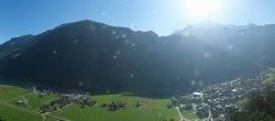Archiv Foto Webcam Mayrhofen im Zillertal: Blick vom Gasthof Zimmereben 09:00