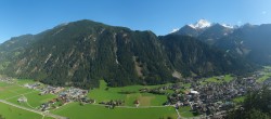 Archiv Foto Webcam Mayrhofen im Zillertal: Blick vom Gasthof Zimmereben 13:00