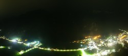 Archiv Foto Webcam Mayrhofen im Zillertal: Blick vom Gasthof Zimmereben 03:00