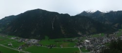 Archiv Foto Webcam Mayrhofen im Zillertal: Blick vom Gasthof Zimmereben 07:00