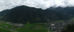 Archiv Foto Webcam Mayrhofen im Zillertal: Blick vom Gasthof Zimmereben 11:00