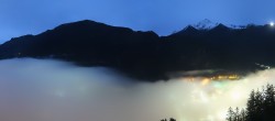 Archiv Foto Webcam Mayrhofen im Zillertal: Blick vom Gasthof Zimmereben 05:00
