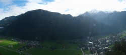 Archiv Foto Webcam Mayrhofen im Zillertal: Blick vom Gasthof Zimmereben 09:00