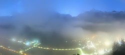 Archiv Foto Webcam Mayrhofen im Zillertal: Blick vom Gasthof Zimmereben 05:00