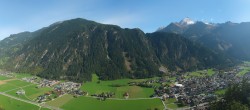Archiv Foto Webcam Mayrhofen im Zillertal: Blick vom Gasthof Zimmereben 13:00