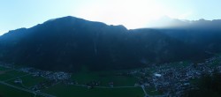 Archiv Foto Webcam Mayrhofen im Zillertal: Blick vom Gasthof Zimmereben 07:00