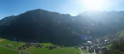 Archiv Foto Webcam Mayrhofen im Zillertal: Blick vom Gasthof Zimmereben 09:00