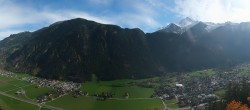 Archiv Foto Webcam Mayrhofen im Zillertal: Blick vom Gasthof Zimmereben 11:00