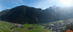 Archiv Foto Webcam Mayrhofen im Zillertal: Blick vom Gasthof Zimmereben 09:00