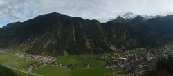 Archiv Foto Webcam Mayrhofen im Zillertal: Blick vom Gasthof Zimmereben 13:00