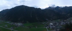 Archiv Foto Webcam Mayrhofen im Zillertal: Blick vom Gasthof Zimmereben 07:00