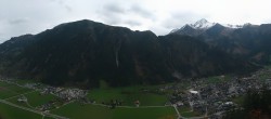 Archiv Foto Webcam Mayrhofen im Zillertal: Blick vom Gasthof Zimmereben 08:00