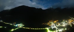 Archiv Foto Webcam Mayrhofen im Zillertal: Blick vom Gasthof Zimmereben 01:00