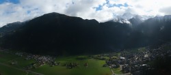 Archiv Foto Webcam Mayrhofen im Zillertal: Blick vom Gasthof Zimmereben 09:00