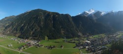 Archiv Foto Webcam Mayrhofen im Zillertal: Blick vom Gasthof Zimmereben 11:00