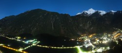 Archiv Foto Webcam Mayrhofen im Zillertal: Blick vom Gasthof Zimmereben 03:00