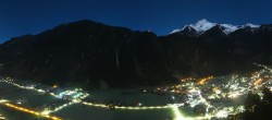 Archiv Foto Webcam Mayrhofen im Zillertal: Blick vom Gasthof Zimmereben 03:00