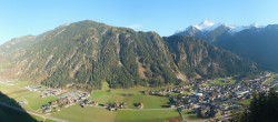 Archiv Foto Webcam Mayrhofen im Zillertal: Blick vom Gasthof Zimmereben 13:00