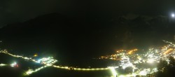 Archiv Foto Webcam Mayrhofen im Zillertal: Blick vom Gasthof Zimmereben 02:00
