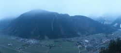 Archiv Foto Webcam Mayrhofen im Zillertal: Blick vom Gasthof Zimmereben 06:00