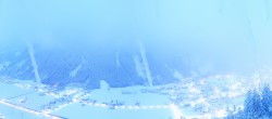 Archiv Foto Webcam Mayrhofen im Zillertal: Blick vom Gasthof Zimmereben 05:00