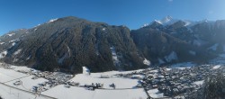 Archived image Webcam Mayrhofen im Zillertal: Zimmereben 11:00