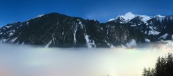 Archiv Foto Webcam Mayrhofen im Zillertal: Blick vom Gasthof Zimmereben 01:00