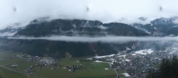 Archiv Foto Webcam Mayrhofen im Zillertal: Blick vom Gasthof Zimmereben 14:00