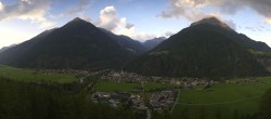 Archiv Foto Webcam Blick auf Längenfeld 19:00