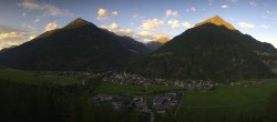 Archiv Foto Webcam Blick auf Längenfeld 19:00