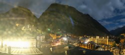 Archived image Webcam Panorama Hotel Zermatterhof 23:00