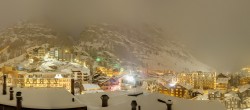 Archived image Webcam Panorama Hotel Zermatterhof 23:00