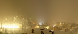 Archived image Webcam Panorama Hotel Zermatterhof 23:00